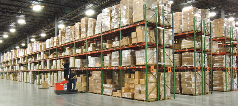Industrial pallet racking warehouse in Lakeland Florida